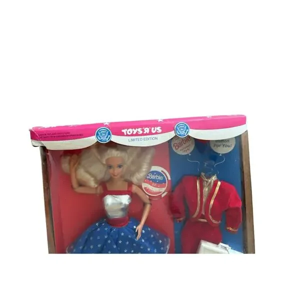 Vintage 1991 Barbie For President Doll Toys R Us Limited Edition *Damaged box* - Picture 7 of 9